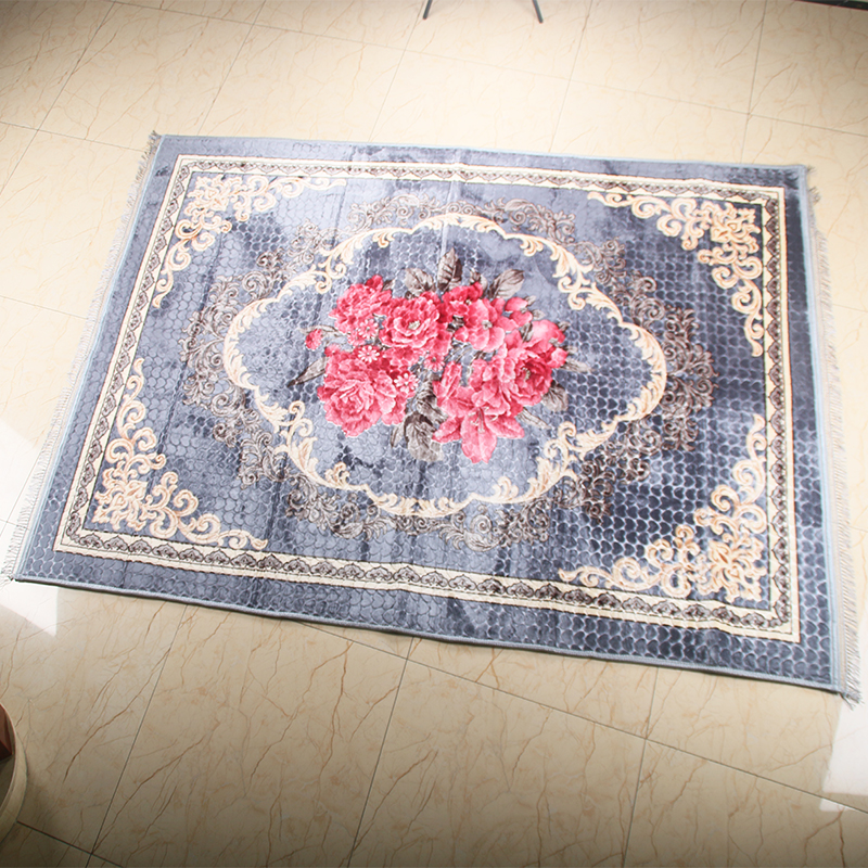 Grand Tapis Oushak Moderne 8x10 Ft Noué Main - Tons Pastel, Lavable Et Personnalisable