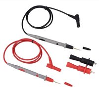 Câbles de test multimètre de haute qualité avec rallonge de test, sondes de test 1000V 20A plaquées or