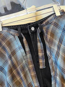 Jeans décontractés pour femmes Ganyuan 2026 automne-hiver, taille haute, jambe large, longueur complète, en velours respirant polyester/coton, vente en gros - Product Image 5