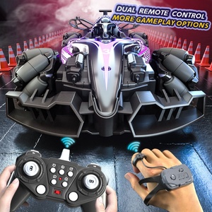 Voiture RC de course F1 à double commande avec pulvérisation, jouet télécommandé pour cascades SJY-Q186, nouveau produit, commande gestuelle à une seule main - Product Image 6