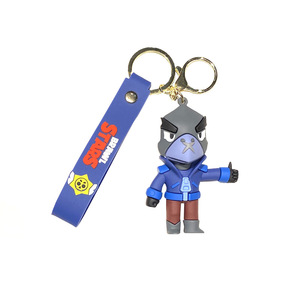 Porte-clés Figurine de Personnage de Dessin Animé Brawl Stars, Accessoire pour <span class=keywords><strong>Voiture</strong></span>, Sac à Dos et Petit Cadeau – Nouveauté Transfrontalière pour Jeux Mobiles - Product Image 6