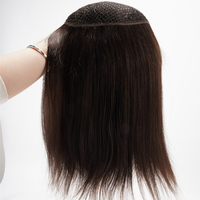 Perruques haut de gamme personnalisées pour femmes intégration résille PE ligne Toppers chinois Remy vierge toupet de cheveux humains