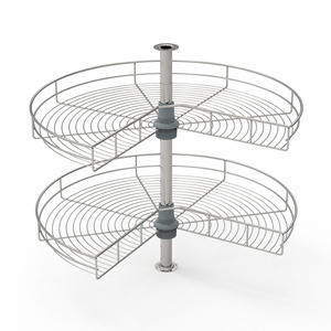 Cesta Giratoria de Acero Inoxidable FGVSLIDE <span class=keywords><strong>para</strong></span> Cajones de Cocina, Ahorro de Espacio, <span class=keywords><strong>para</strong></span> Gabinetes de 500/700/800 mm, Rotación de 270 Grados - Product Image 2