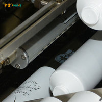 Impresora de tubo cosmético, máquina de impresión de pantalla automática completa de alta precisión para tubos suaves