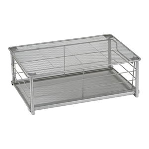 Cesta de Almacenamiento Extraíble para Baño, Organizador para el Hogar, Sin Necesidad de Ensamblaje, Cesta de Almacenamiento de Hierro Forjado de Varios Niveles - Product Image 1