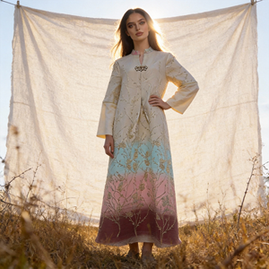 Robe Abaya en Polyester Brodée de Luxe de Style Nouveau Élégant pour Femmes Musulmanes Vêtement de Fête Personnalisé - Product Image 2