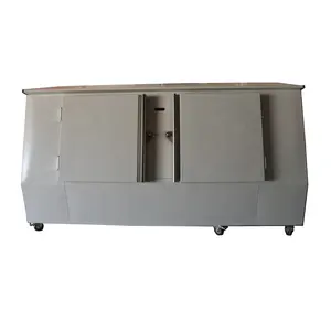 Kommerzieller Outdoor 2-Türer Lüfter Kühlung Knock-Down-Eismaschine Behälter mobiler Eisbehälter