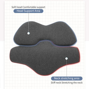 Подушка из пены с эффектом памяти для защиты шеи и поддержки шейного отдела позвоночника, с обратной арочной формой, для использования на кровати - Product Image 2