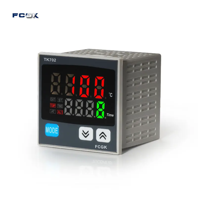Contrôleur de température numérique, livraison gratuite FCGK 72x72, 220v, ips, contrôleur de temps et de température, pour presse à chaleur