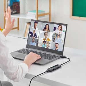 5-in-1 <span class=keywords><strong>USB</strong></span> HUB 3.0 đa cổng Dock Loại C RJ45 <span class=keywords><strong>USB</strong></span> 3.0 <span class=keywords><strong>USB</strong></span> <span class=keywords><strong>2.0</strong></span> Adapter với đầu đọc thẻ 5 trong 1 Docking Station - Product Image 4