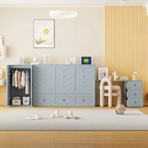 Qualità garanzia di Design moderno trasformabile letti a parete 100% Murphy dalla Cina mobili per la casa - Product Image 5