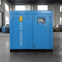 Machine stationnaire de compresseur d'air de vis de LG-30A 30HP 22KW industries minières de construction entraînées par courroie d'extrémité d'air allemandes