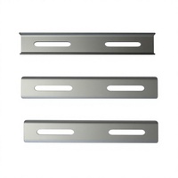 Accessoires pour structure de serre : Support de poutre galvanisé, connecteur métallique réglable à fente pour assemblage de tuyaux de serre