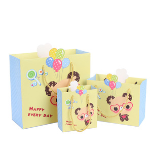 Sáng tạo dễ thương phim hoạt hình bữa tiệc sinh nhật và em bé tắm ủng hộ Túi Quà Tặng Túi giấy - Product Image 4