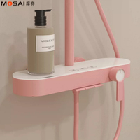 Ensemble de douchettes colorées pour enfants de petite taille, en cuivre pur, idéal pour les chambres et les hôtels
