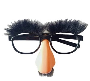 Adultos y niños <span class=keywords><strong>Gafas</strong></span> divertidas Juguetes Novedad <span class=keywords><strong>Broma</strong></span> Bar Gags Bromas Accesorio Prop para decoraciones de fiesta de Halloween - Product Image 2