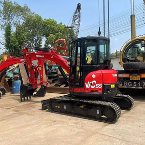 รถขุดขนาดเล็กมือสอง ยี่ห้อ Doosan 5 ตัน พร้อมเครื่องยนต์ Yanmar Vic55/Vic80  ถังขนาด 3 เมตร  มีมอเตอร์ Enerpac Kawasaki พร้อมใช้งาน - Product Image 1