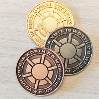 Moneta Commemorativa Personalizzata in Metallo con Logo del Brand, Smaltata Morbida, per Eventi e Souvenir - Produzione su Misura, Vendita all'Ingrosso