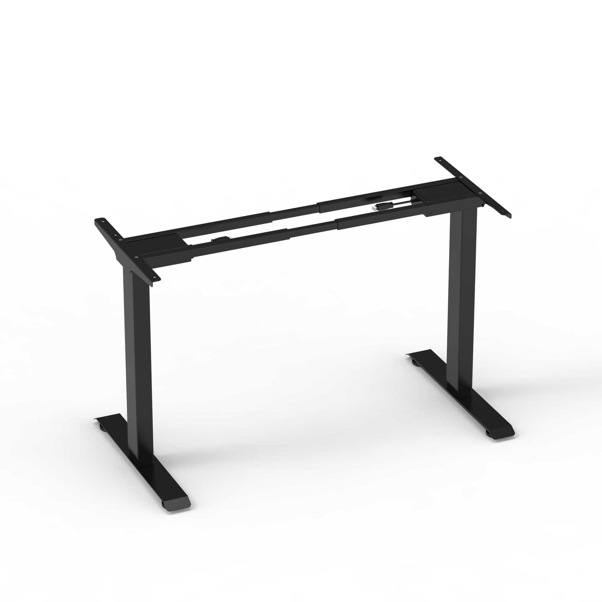 Estructura de mesa negra (sin incluir la superficie de la mesa)