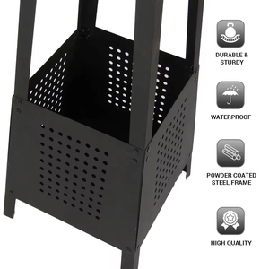 Estufa de leña independiente para camping, estufa de calefacción a leña, brasero, quemador de leña - Product Image 5