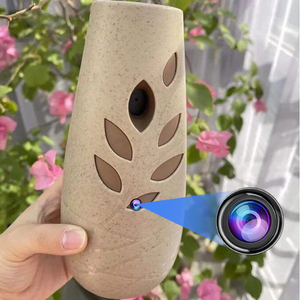 Xu hướng sản phẩm 2025 1080p không dây 2800mAh Pin Mini CCTV Camera 30fps 2 4Ghz không dây Vase Camera - Product Image 3