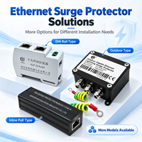 Dispositif de protection contre les surtensions CAT6, protection de ligne Ethernet SPD, Gigabit rapide, léger, 0,3 kg, module compact, système solaire NVR
