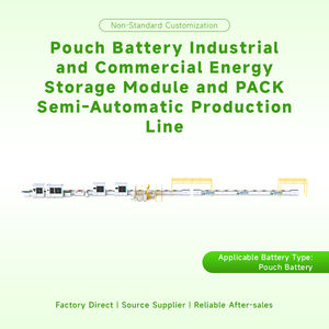 Ligne de fabrication professionnelle de batteries avec pressage thermique pour les batteries de type poche - Product Image 2