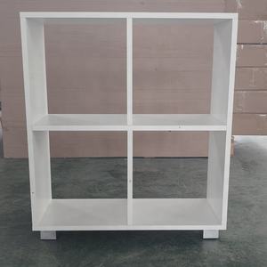 Estantería de cubo de madera blanca moderna personalizada, organizador multiusos, estantería de almacenamiento para apartamento, supermercado o almacén - Product Image 5