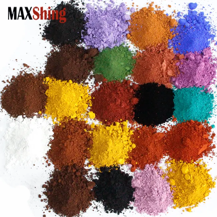 Iron Oxide Red Bulk Cosmetic Field Red Yellow Black Brown Iron Oxide Pigment Wholesale Matte Pigment