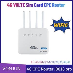 Routeur WiFi 6 4G CLM920, modem carte SIM VoLTE, point d'accès sans fil CPE - Product Image 2