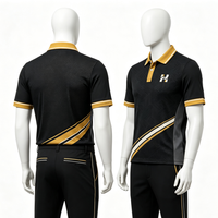 Camiseta Polo de Secado Rápido OEM, Camisetas Polo de Golf Personalizadas de Lujo de Secado Rápido para Clubes de Golf y Eventos Deportivos