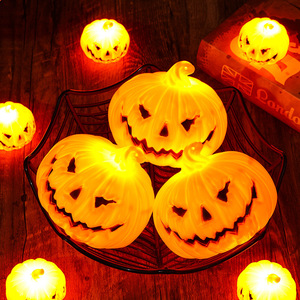 Lumières de citrouille d'Halloween, bougie LED d'Halloween, décoration d'Halloween - Product Image 3