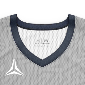 HEALY 26-27 Camiseta de Baloncesto Retro con Estampado de Estrellas Grises y Azul Marino, Cuello en V, Transpirable, de Malla, para Entrenamiento - Product Image 3