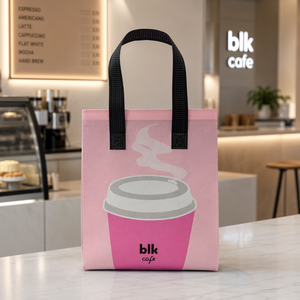 Sac isotherme non tissé en gros, sac de livraison de boissons thermiquement isolé, sac alimentaire réutilisable pour les cafés et les salons de thé - Product Image 1