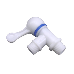 Robinet d'angle 2 voies à poignée droite en plastique durable DN15 avec cartouche en céramique pour cuisine et toilettes, à large application - Product Image 4
