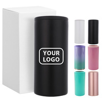 Enfriador de Latas Delgado de Doble Pared de Acero Inoxidable 304 de 12 oz con Logotipo Personalizado para Mantener las Latas Frías