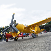 Modèle d'avion rétro européen en fer forgé, artisanat en métal fait main, décorations créatives pour la maison et les bars