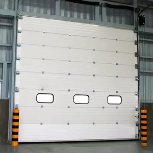 <span class=keywords><strong>Porte</strong></span> sectionnelle de <span class=keywords><strong>garage</strong></span> industrielle en acier moderne, isolation thermique, résistance au feu 1,5 heure, insonorisation 72 dB, garantie 3 ans - Product Image 1