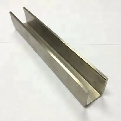 Lunghezza del profilo in acciaio strutturale a canale U 5.8m 6m o telaio di supporto in acciaio inossidabile 316 304 resistente all'usura personalizzato