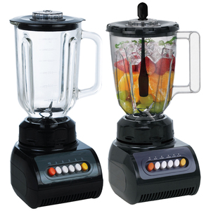 Appareils de cuisine, blender électrique robuste avec pot en verre de 1,5 L, 4 vitesses, lames en acier inoxydable, portable pour usage domestique et hôtelier - Product Image 1