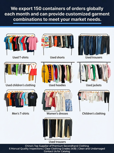 Vêtements d'occasion en vrac de qualité supérieure, vêtements pour bébés, vêtements d'occasion, best-seller, friperie premier choix pour enfants - Product Image 2