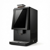Équipement commercial pour la préparation du café, machine à café entièrement automatique portable avec écran d'affichage