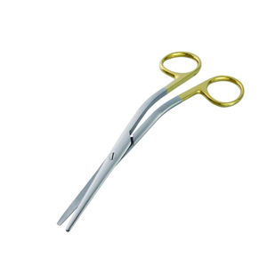 Ciseaux à septum nasal Caplan MEDIHEAL SURGICAL CORPORATION en acier inoxydable avec lames en carbure de tungstène, angulaires, demi-or, 20 cm, pour usage ORL - Product Image 4