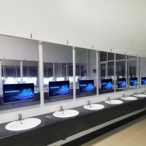 กระจกแสดงผลแบบออปติคอล <span class=keywords><strong>50</strong></span>/<span class=keywords><strong>50</strong></span> 70/30 อัตราส่วนการแบ่งหน้าจอ สำหรับจอโฆษณาในห้องน้ำ - Product Image 6