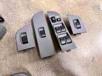 Accesorios para Auto YBJ, Interruptor Interior de Ventana Doble para Land Cruiser 70 76 2007-2024, LHD/RHD, Gris Beige, Botón del Panel de la Puerta LC79