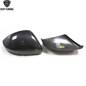 Cubierta de espejo retrovisor de fibra de carbono para coche, accesorio para Land Rover, <span class=keywords><strong>Range</strong></span> Rover, <span class=keywords><strong>Evoque</strong></span>/Discovery, Freelander, Jaguar f-pace, 2014 + - Product Image 5