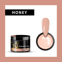 Produits de salon de manucure OEM à marque privée, logo personnalisé, gel dur pour construction d'ongles, gel d'extension rose naturel nude