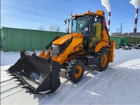 Chargeuse sur pneus LONKING 83C à godet de 1 m³ pour travaux routiers et agricoles, très vendue en Russie