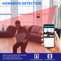 Caméra de surveillance POE AI 8MP avec suivi automatique et reconnaissance faciale