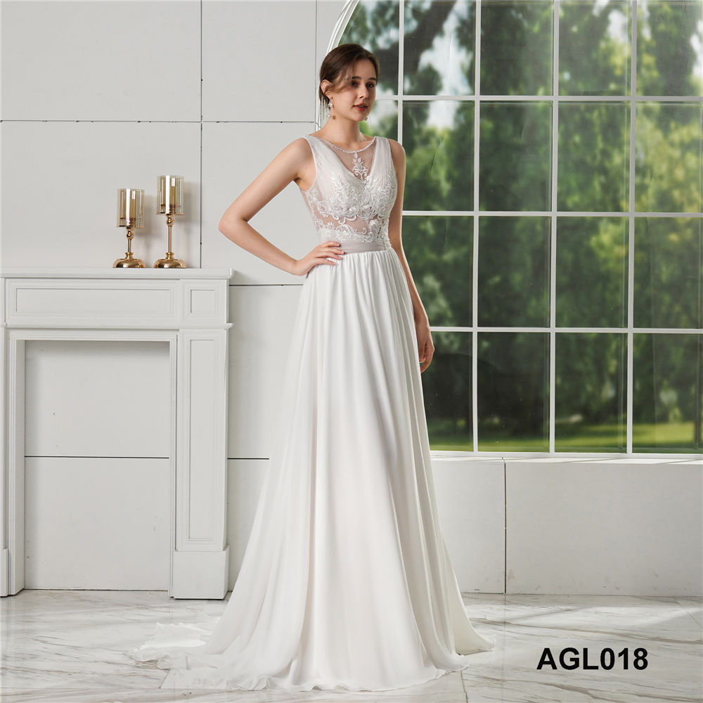 Lace 50th Wedding Anniversary Dress Gown Elegant Wedding